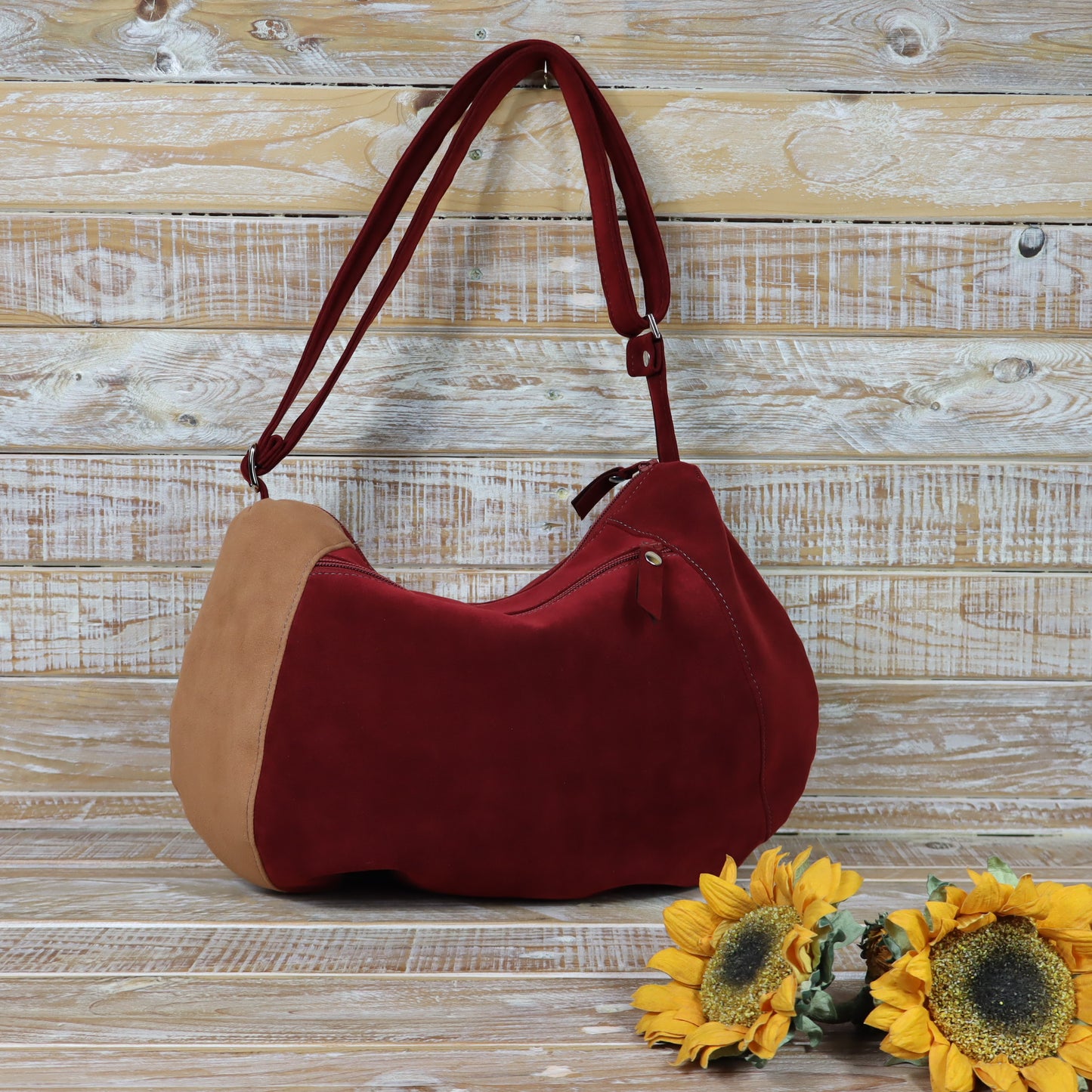 Hobo Bag rosso blu