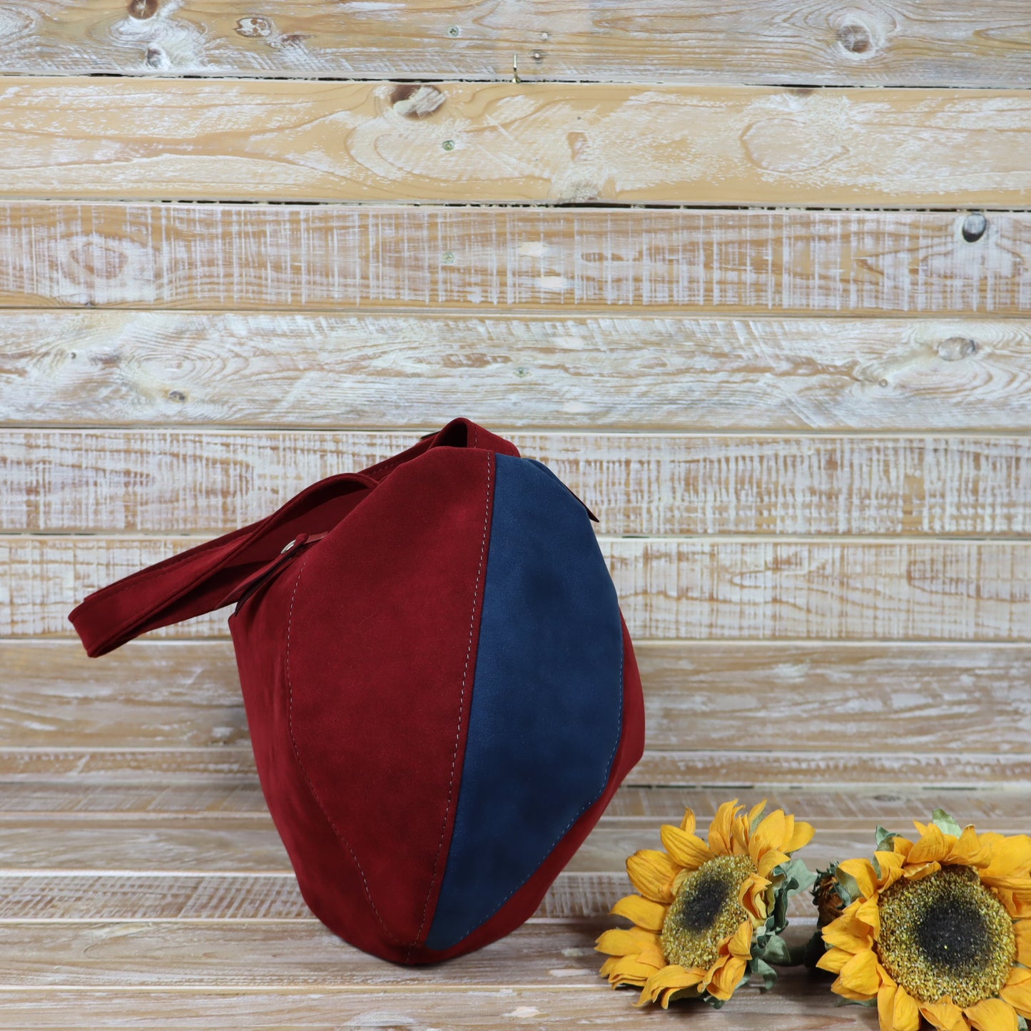 Hobo Bag rosso blu