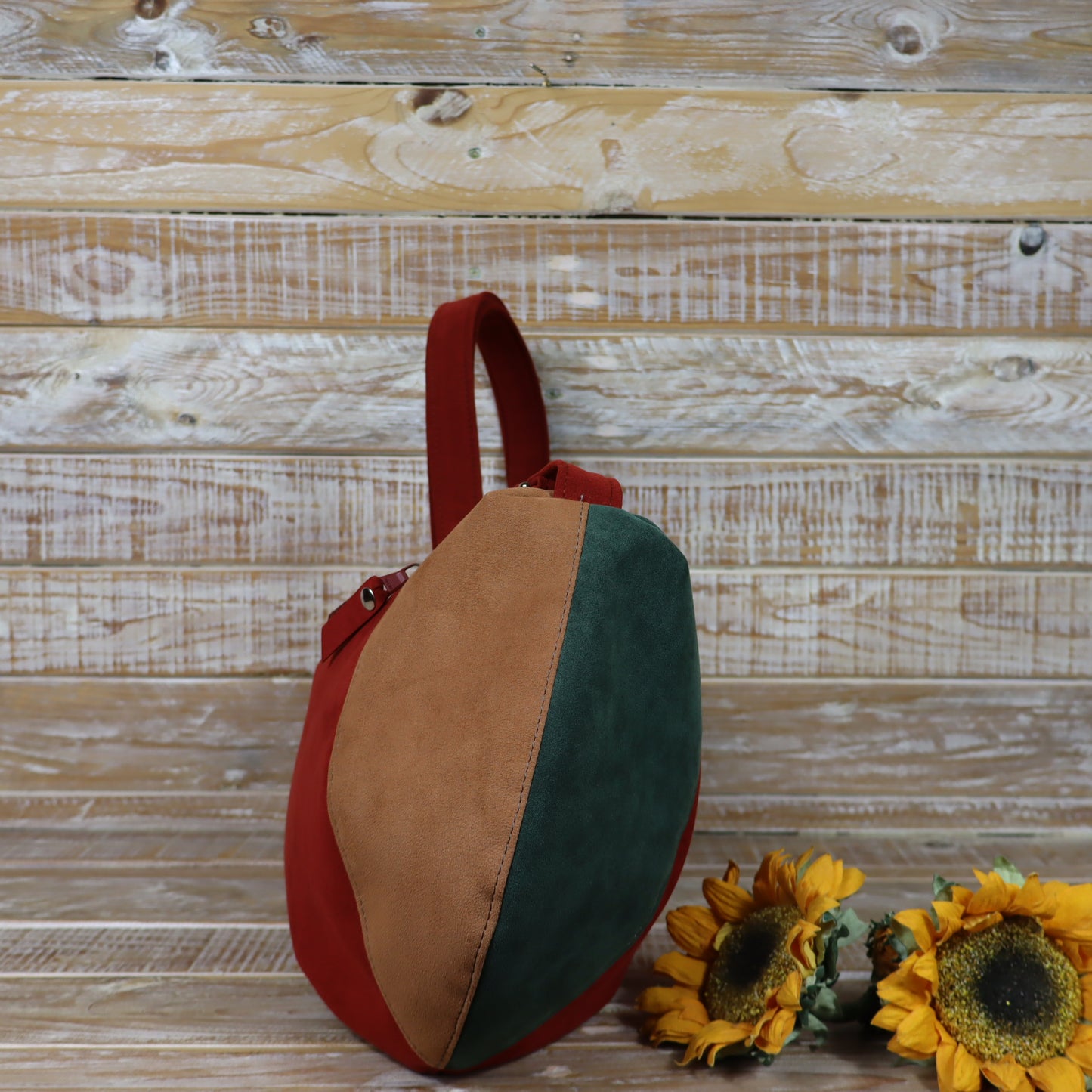Hobo Bag mattone verde