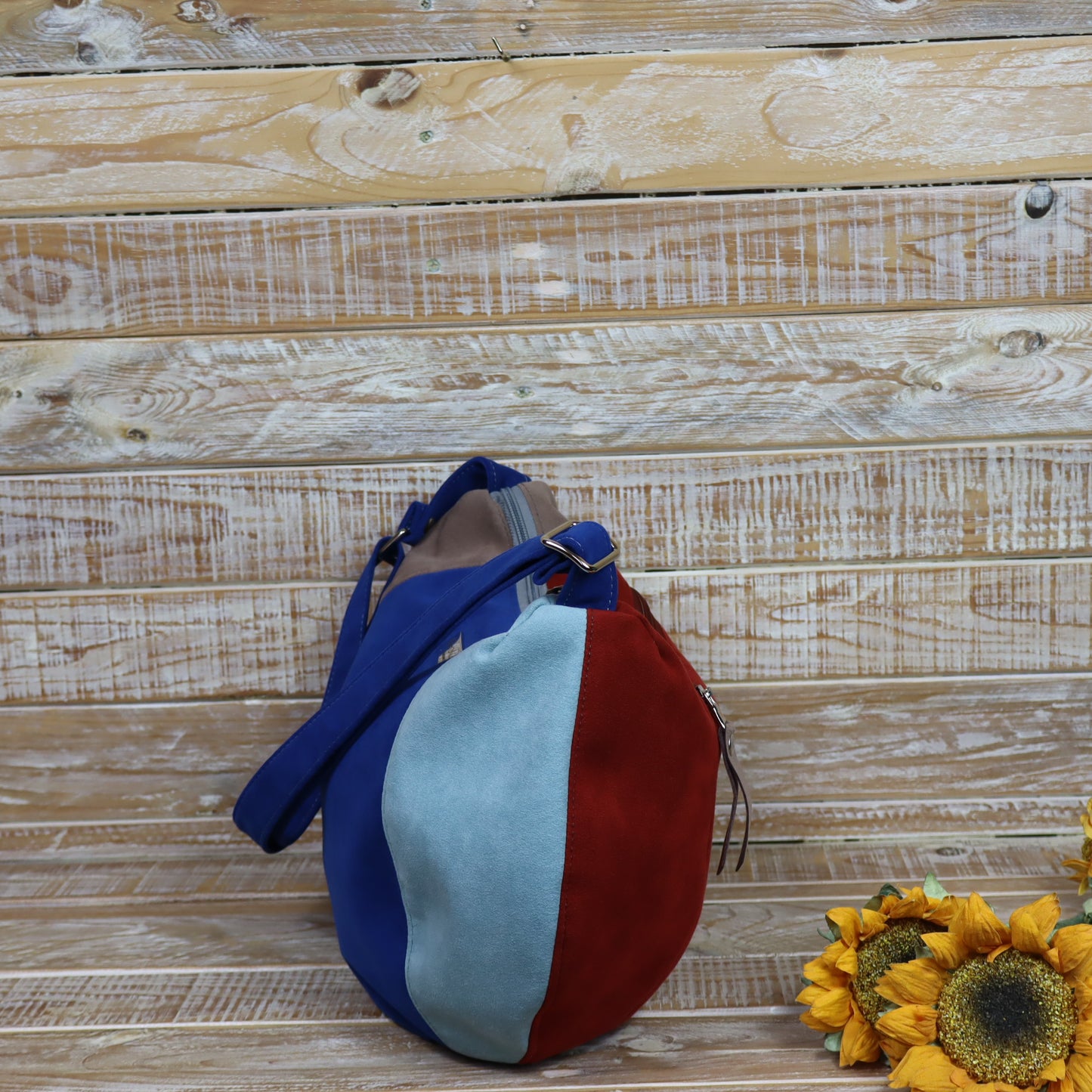 Hobo Bag blu mattone