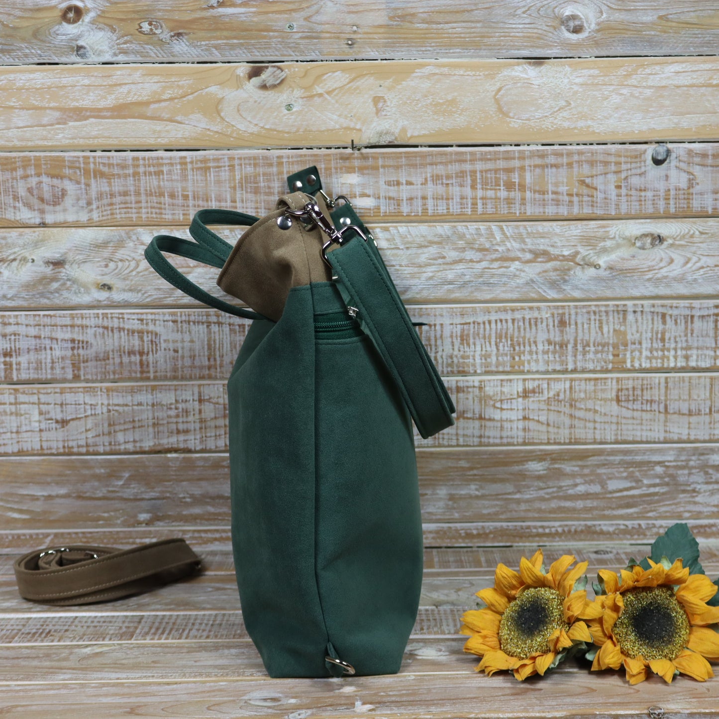 Anselma Backpack Bag - Grey Blue