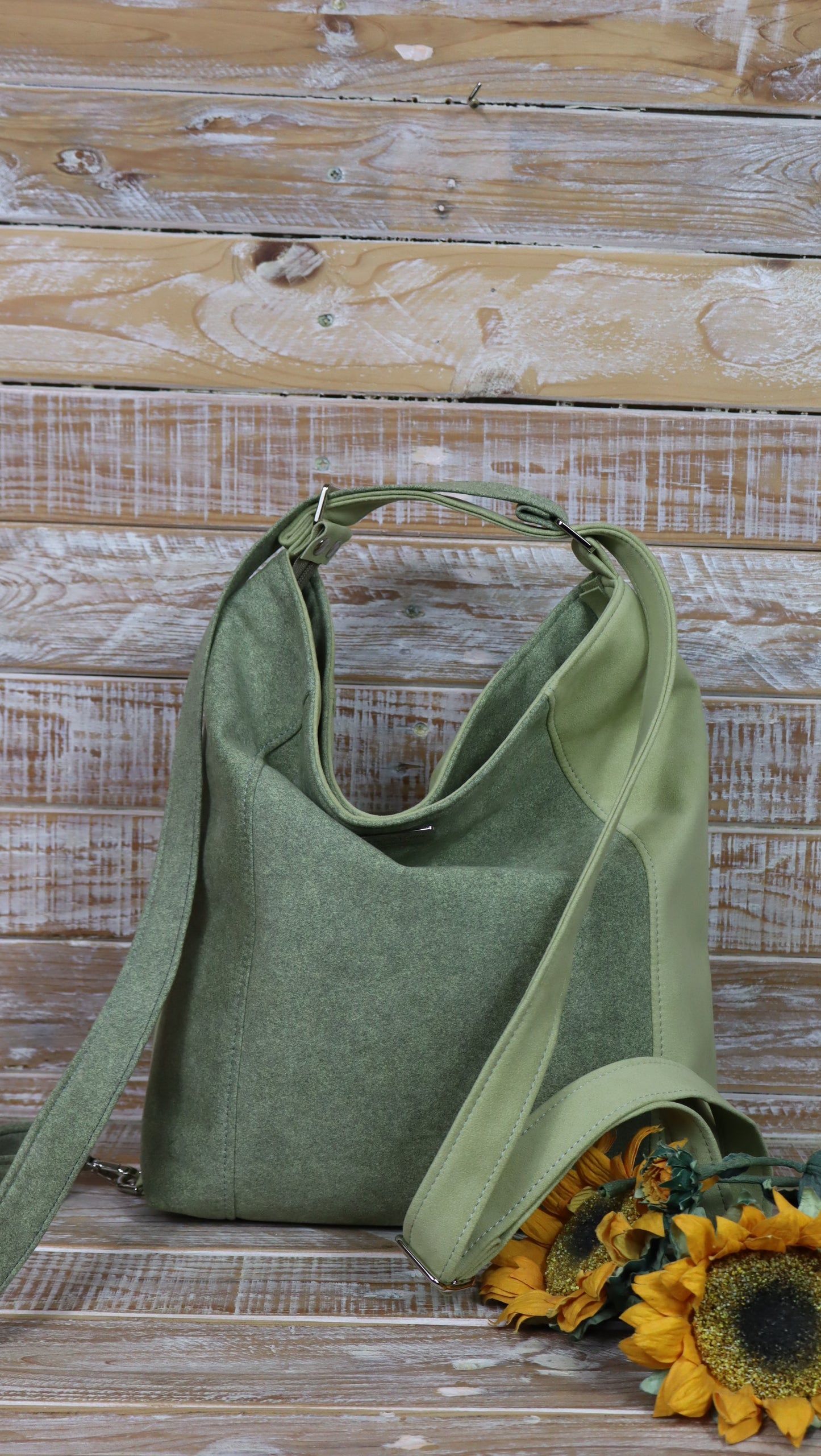 Borsa Zaino verde