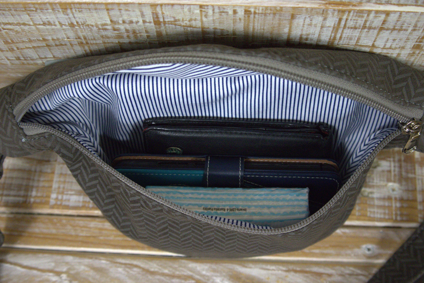 Giacinta shoulder bag - green blue