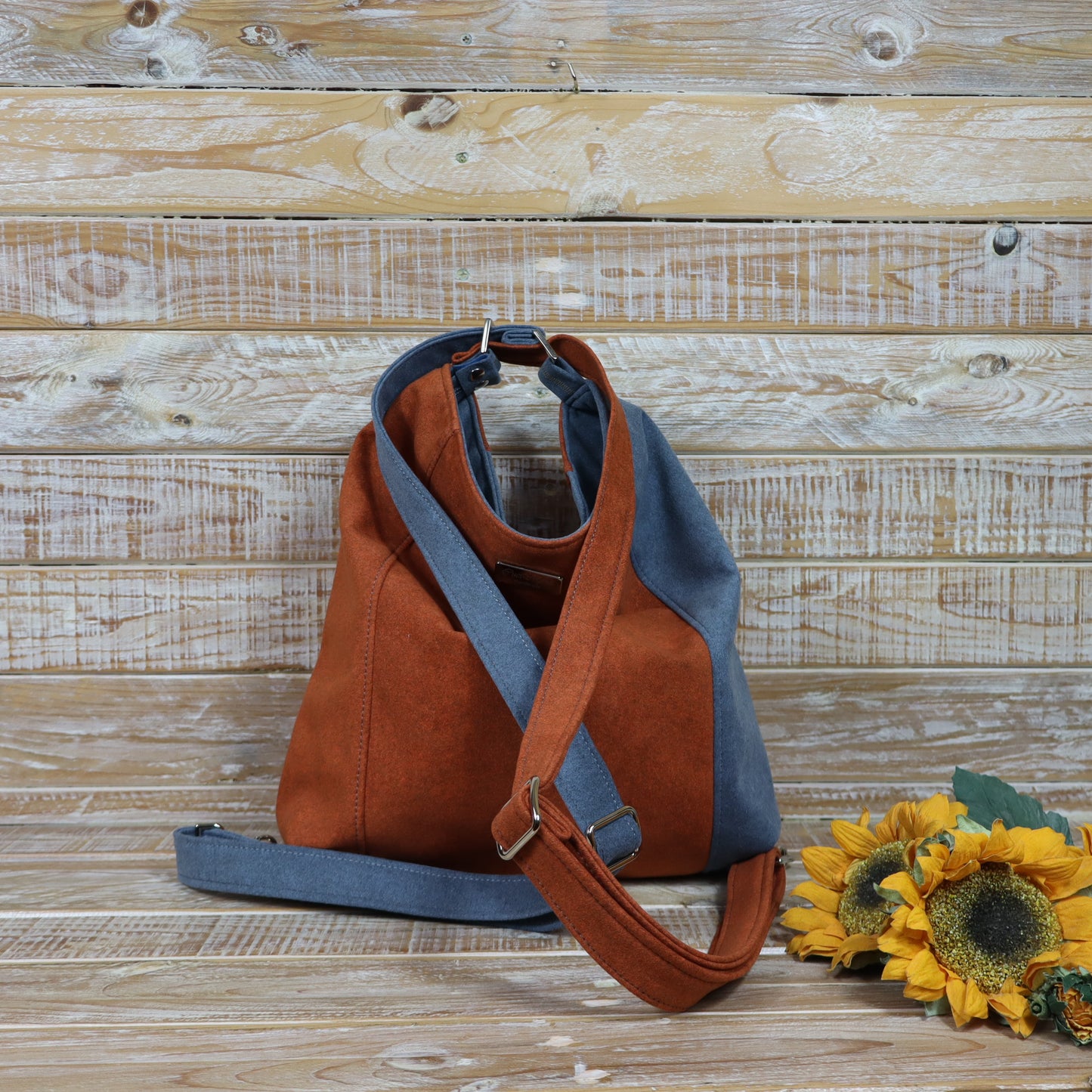 Green Purple Backpack Bag