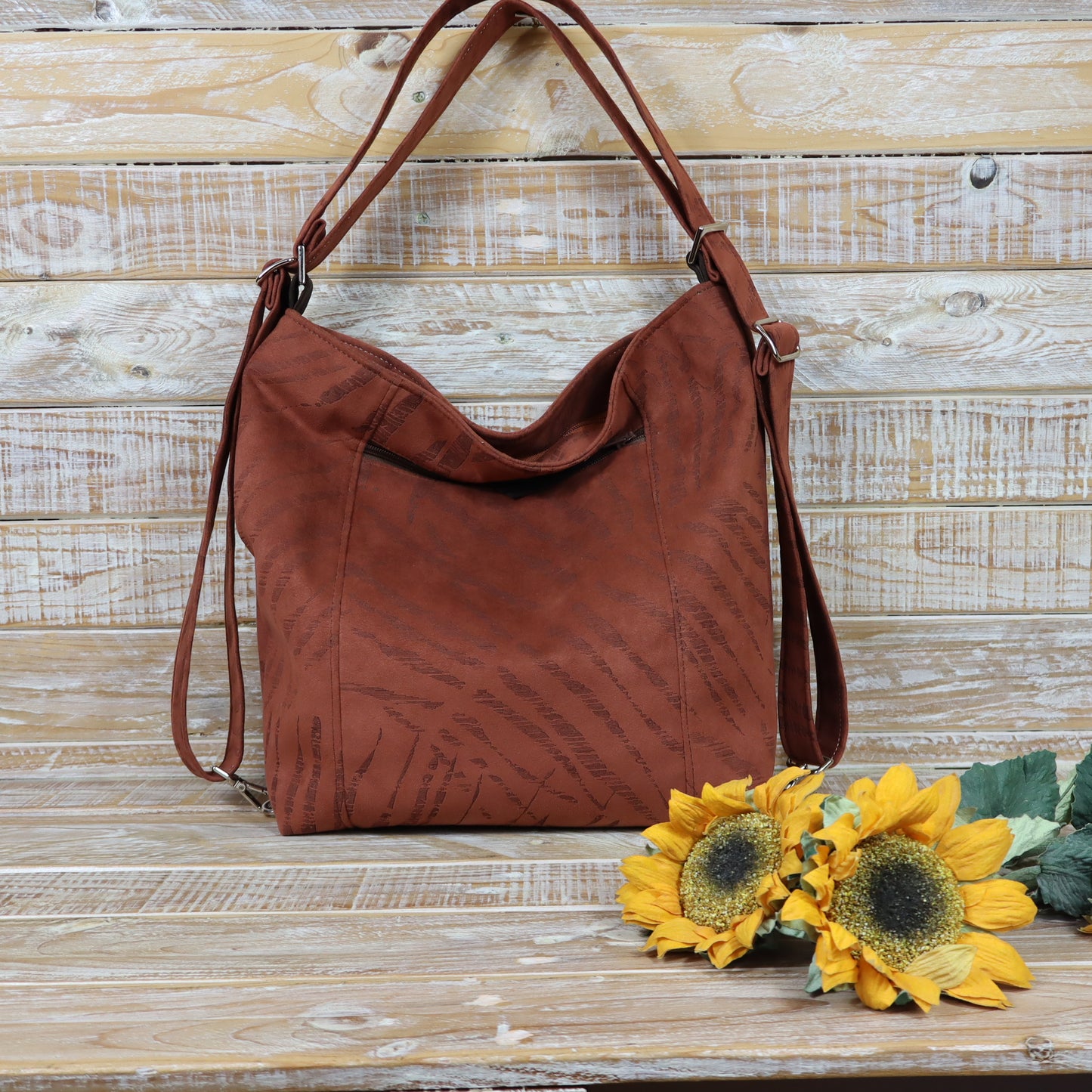 Borsa Zaino marrone bruciato