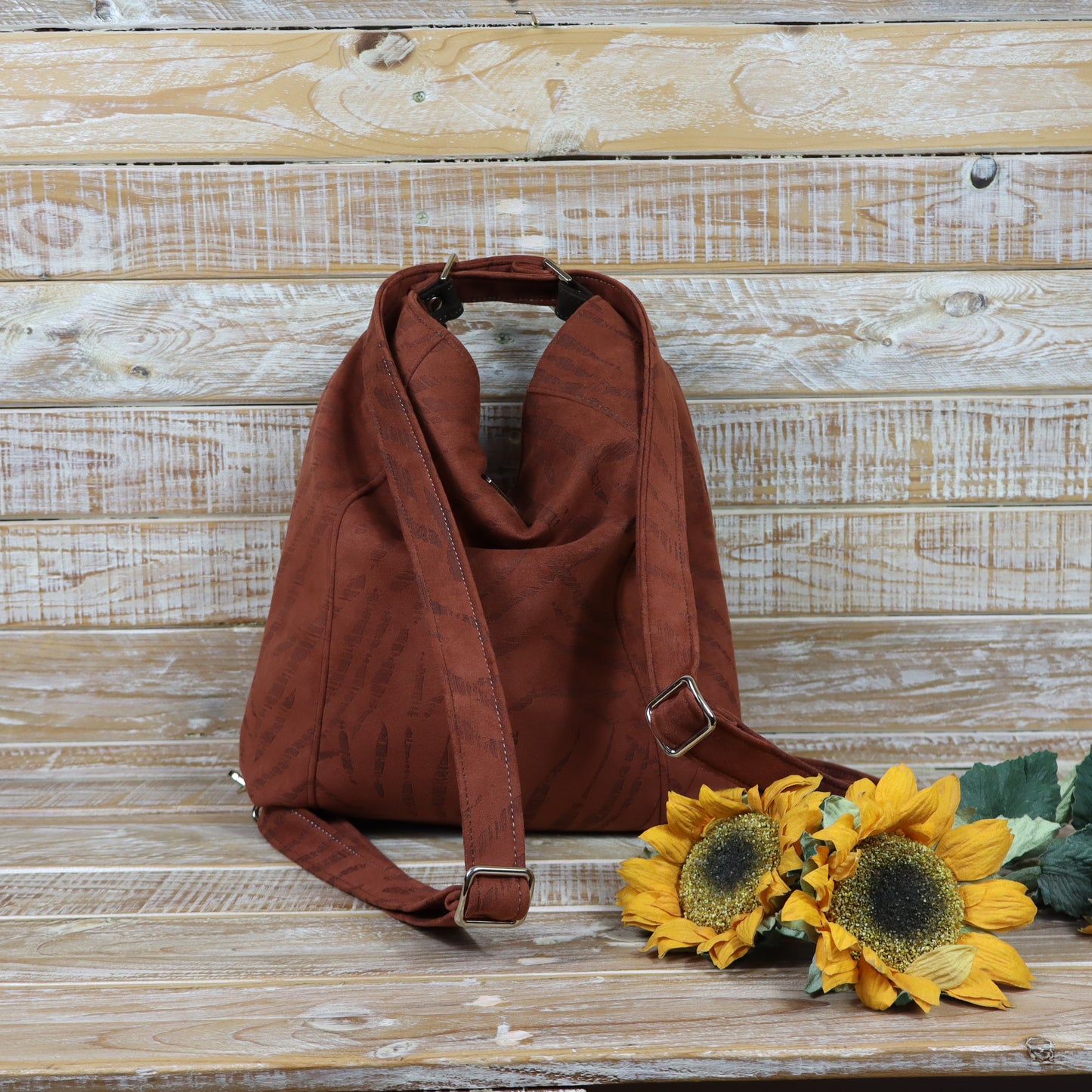 Borsa Zaino marrone bruciato