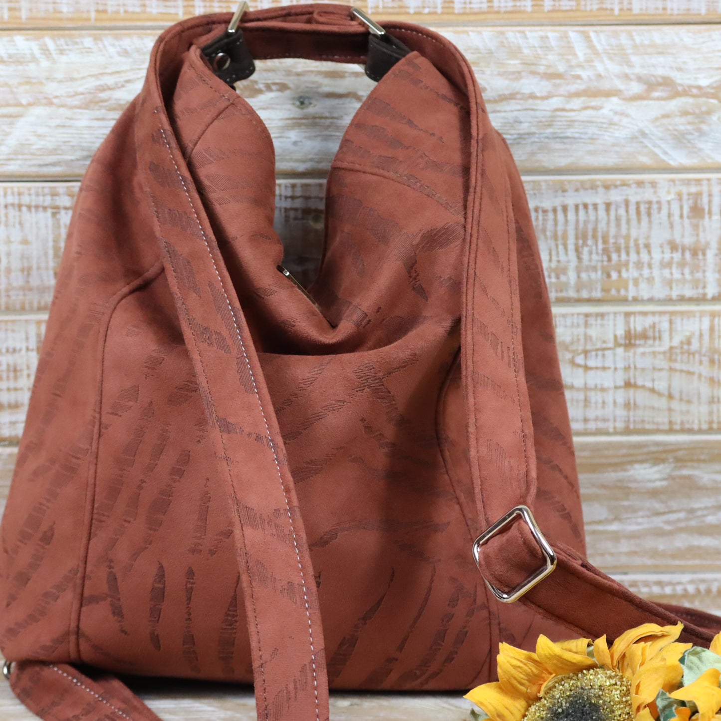 Borsa Zaino marrone bruciato