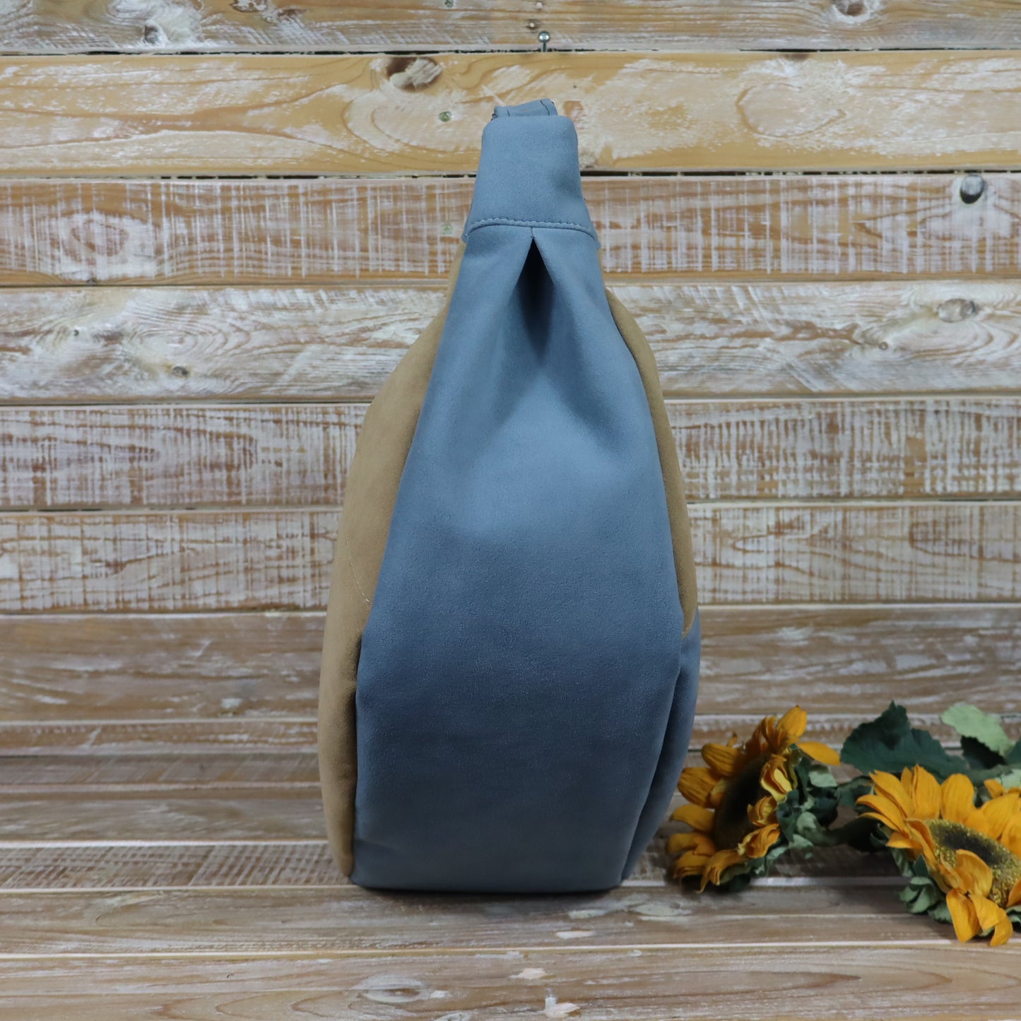 Hobo Bag carta da zucchero e cammello