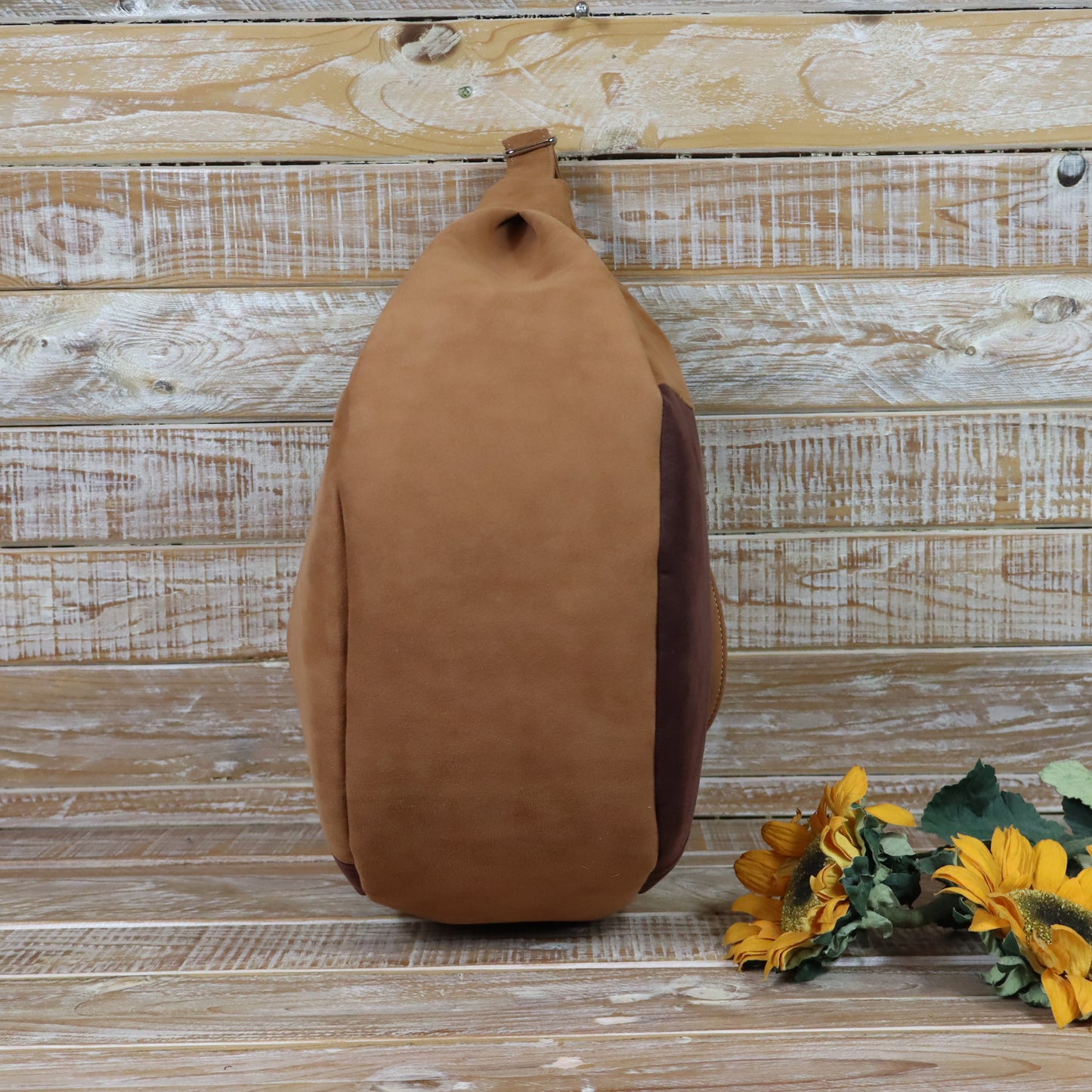 Hobo Bag coccio e cioccolato