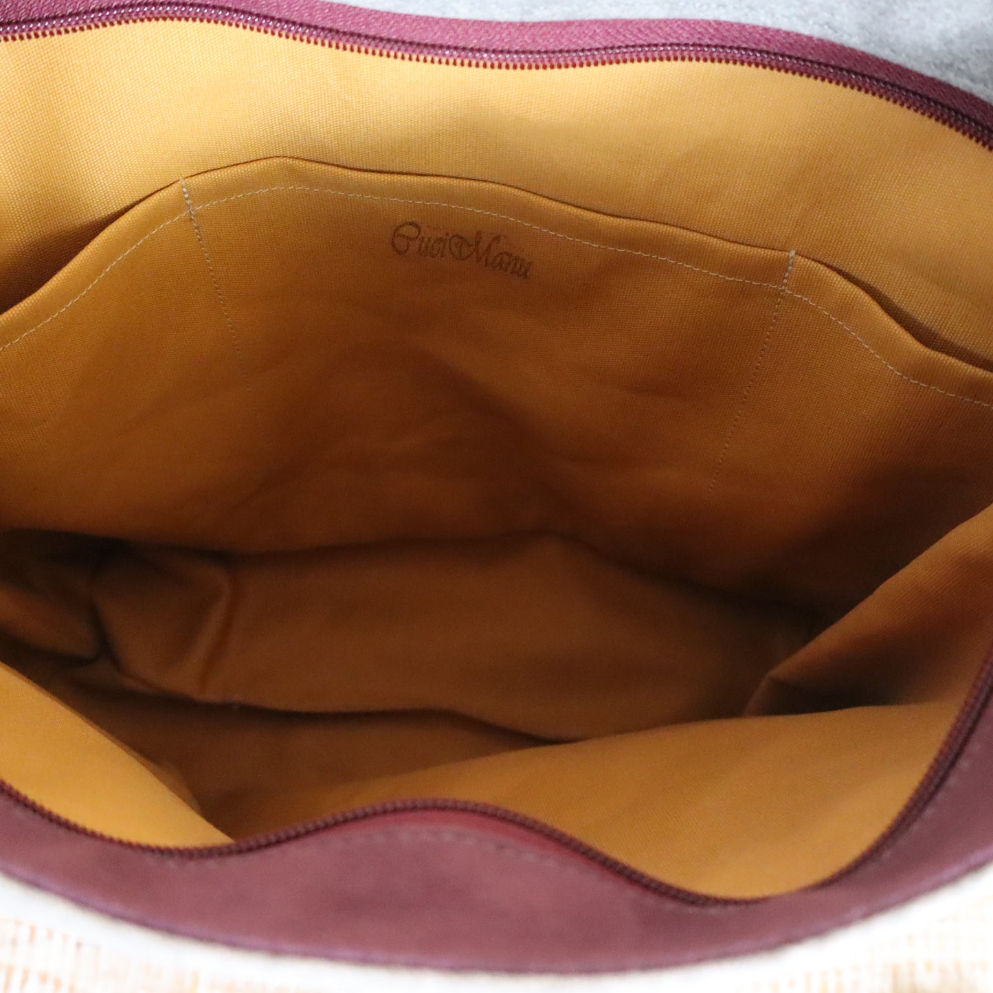 Borsa Zaino arancio blu
