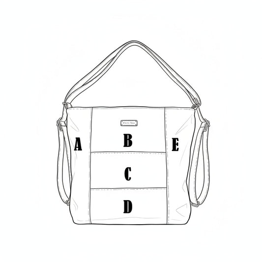 Green Purple Backpack Bag