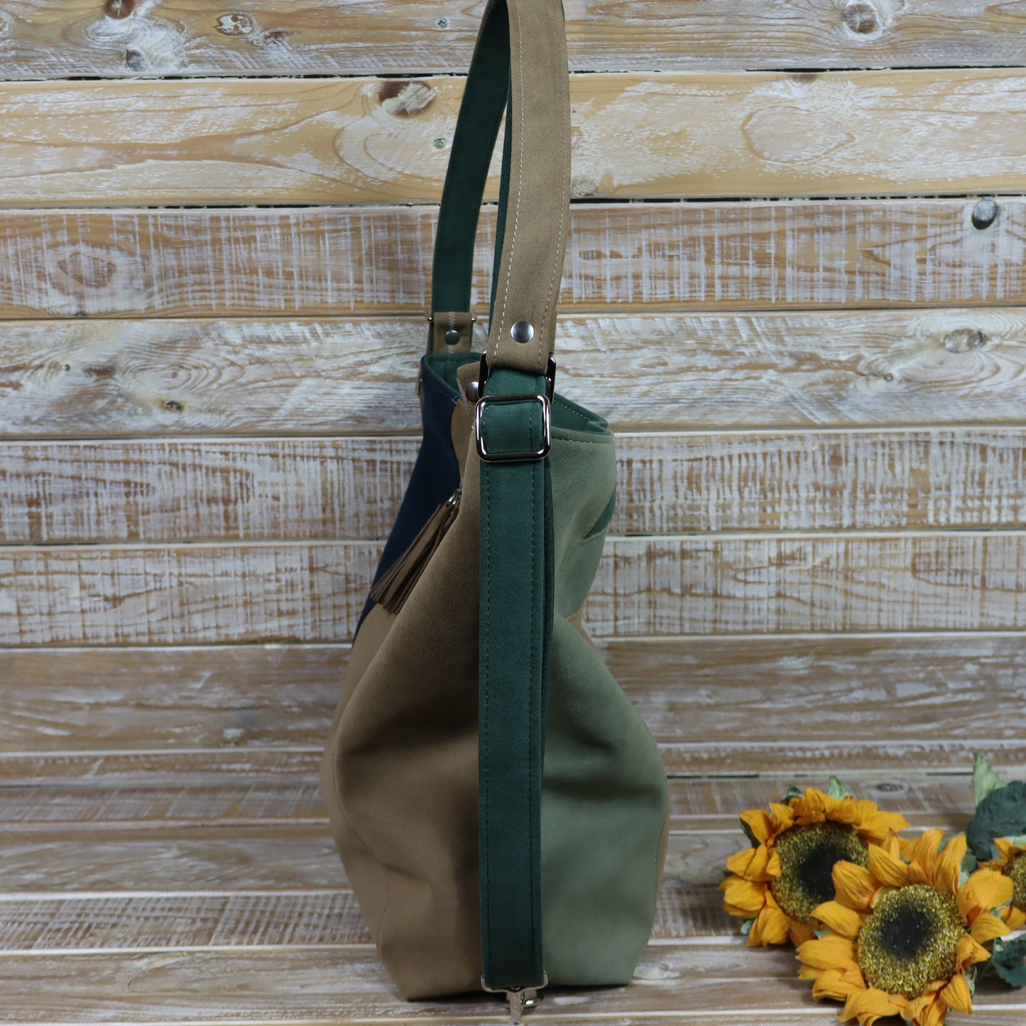 Anselmina Bag Backpack melange blue grey