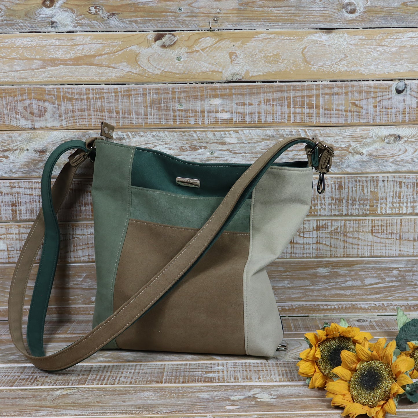 Anselmina Bag Backpack melange blue grey