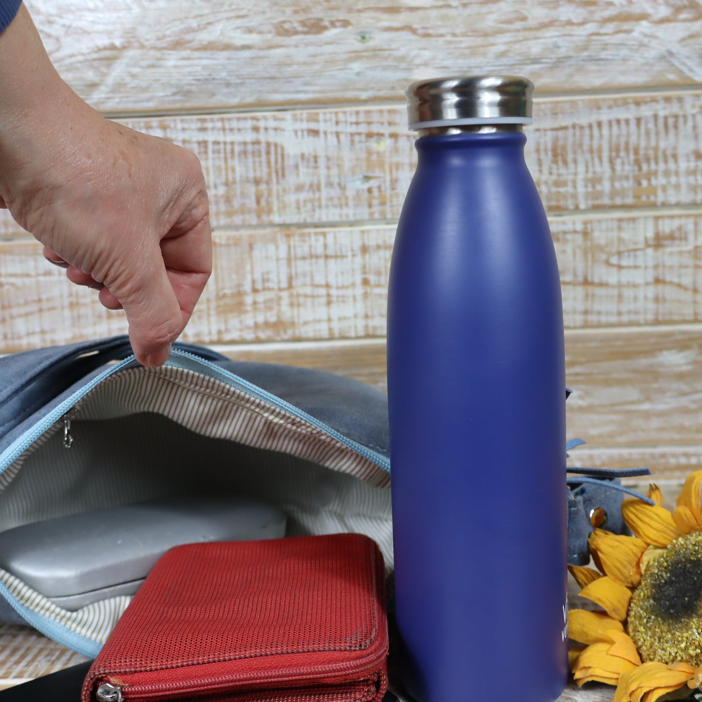 Giacinta Umhängetasche - grün blau