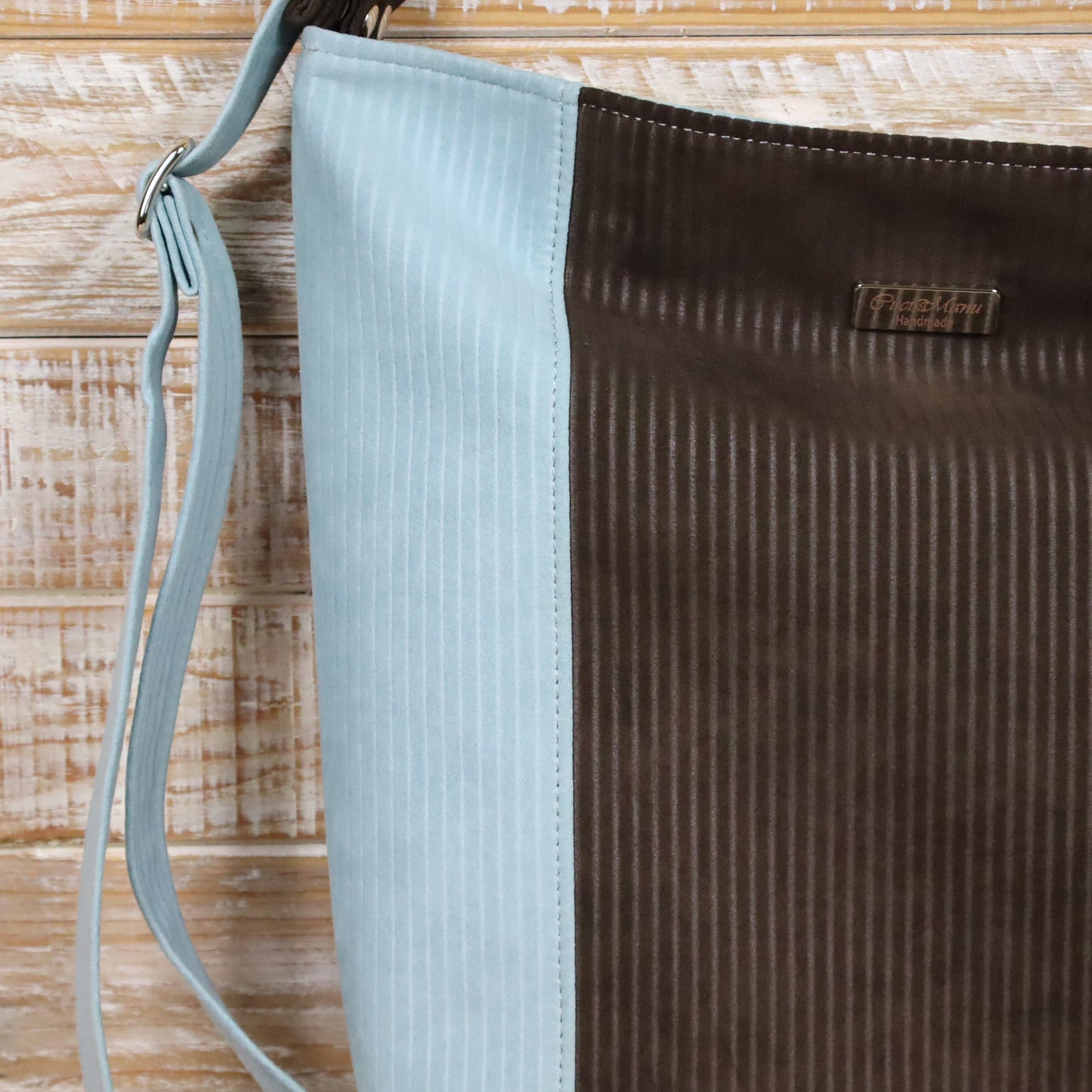 Green Purple Backpack Bag