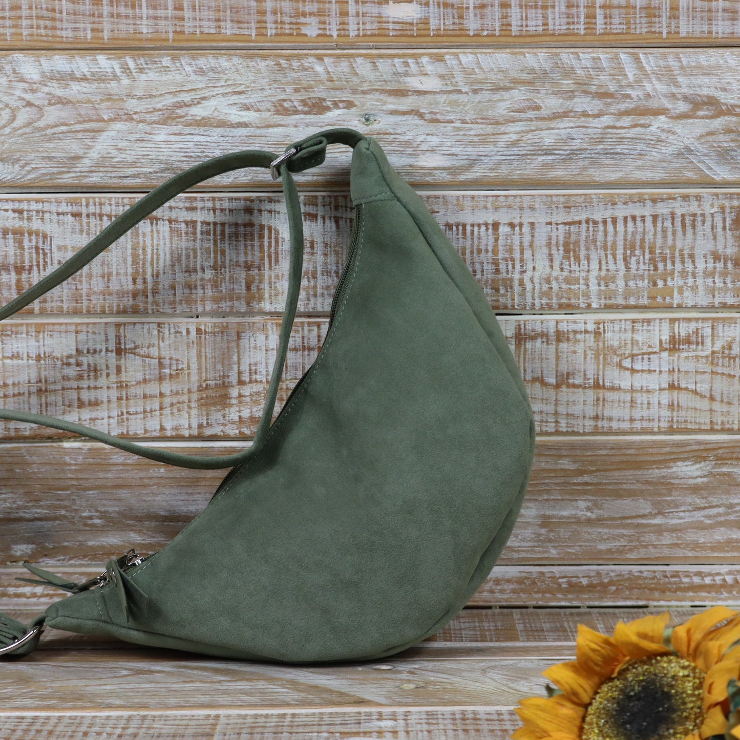Giacinta shoulder bag - green blue