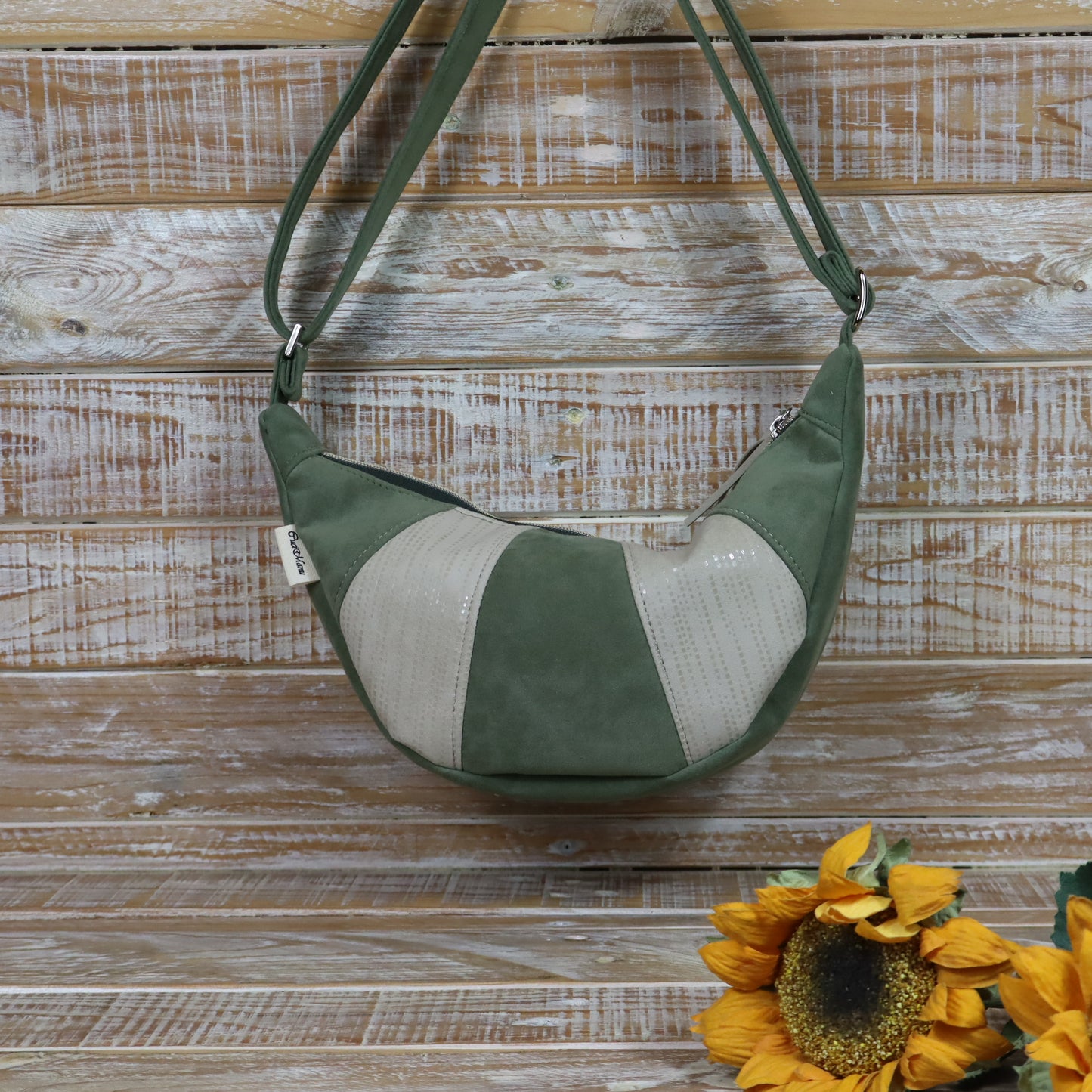 Giacinta Umhängetasche - grün blau