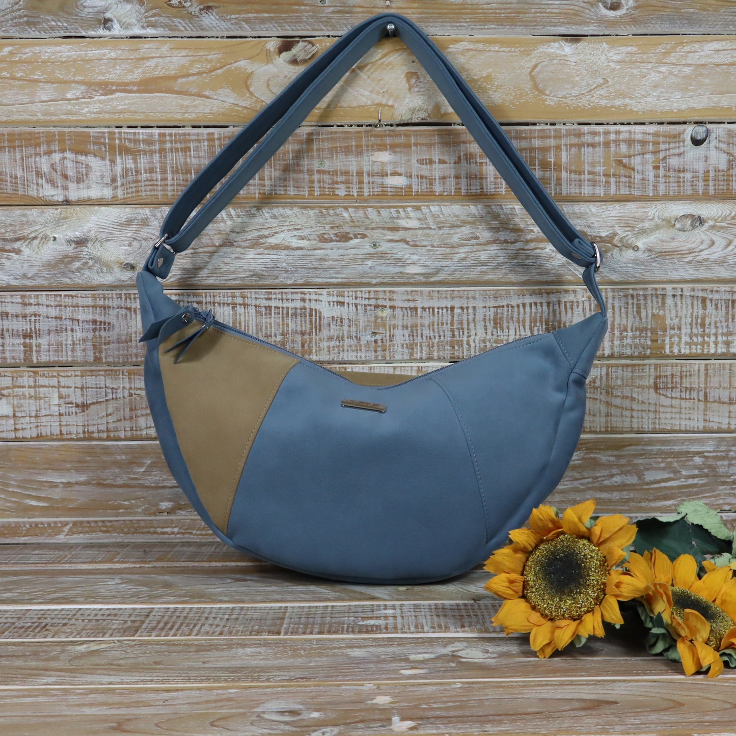 Hobo Bag carta da zucchero e cammello