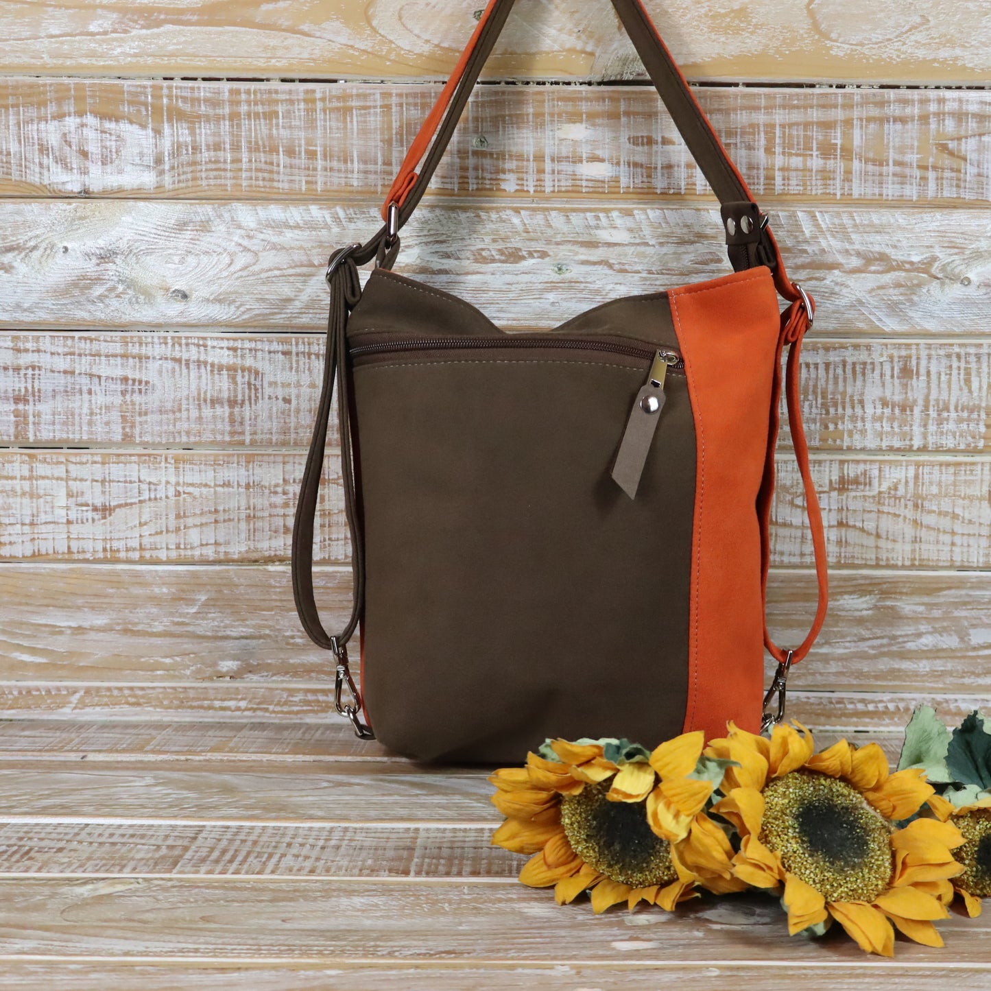 Anselmina junior arancione zucca marrone caffè