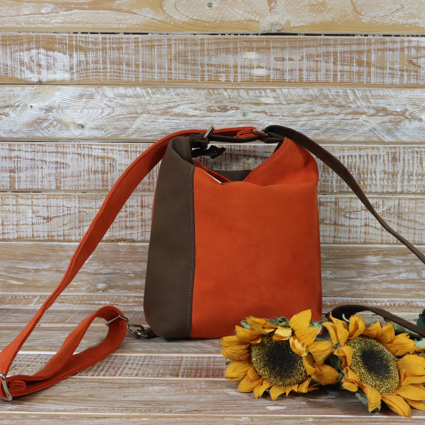 Anselmina junior arancione zucca marrone caffè