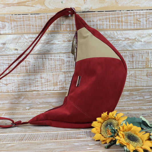 Hobo Bag rosso cammello