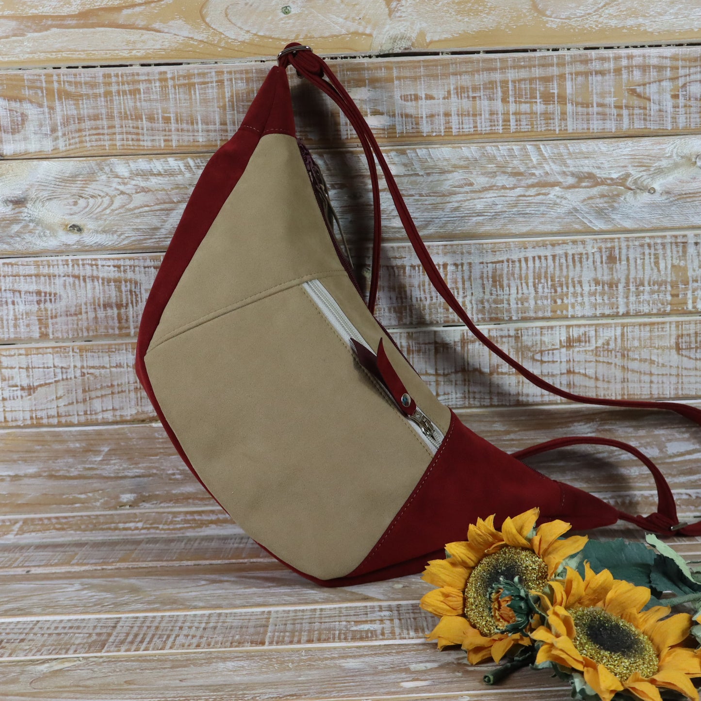 Hobo Bag rosso cammello
