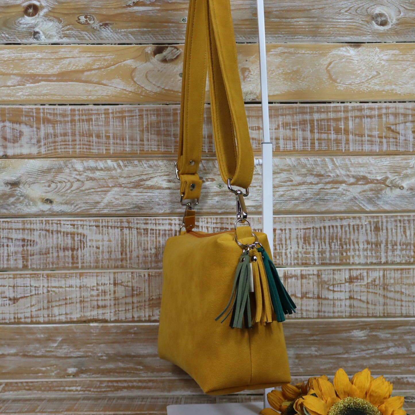 Tracolla Maria giallo ocra