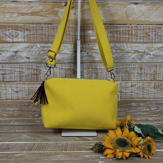 Tracolla Maria giallo sole