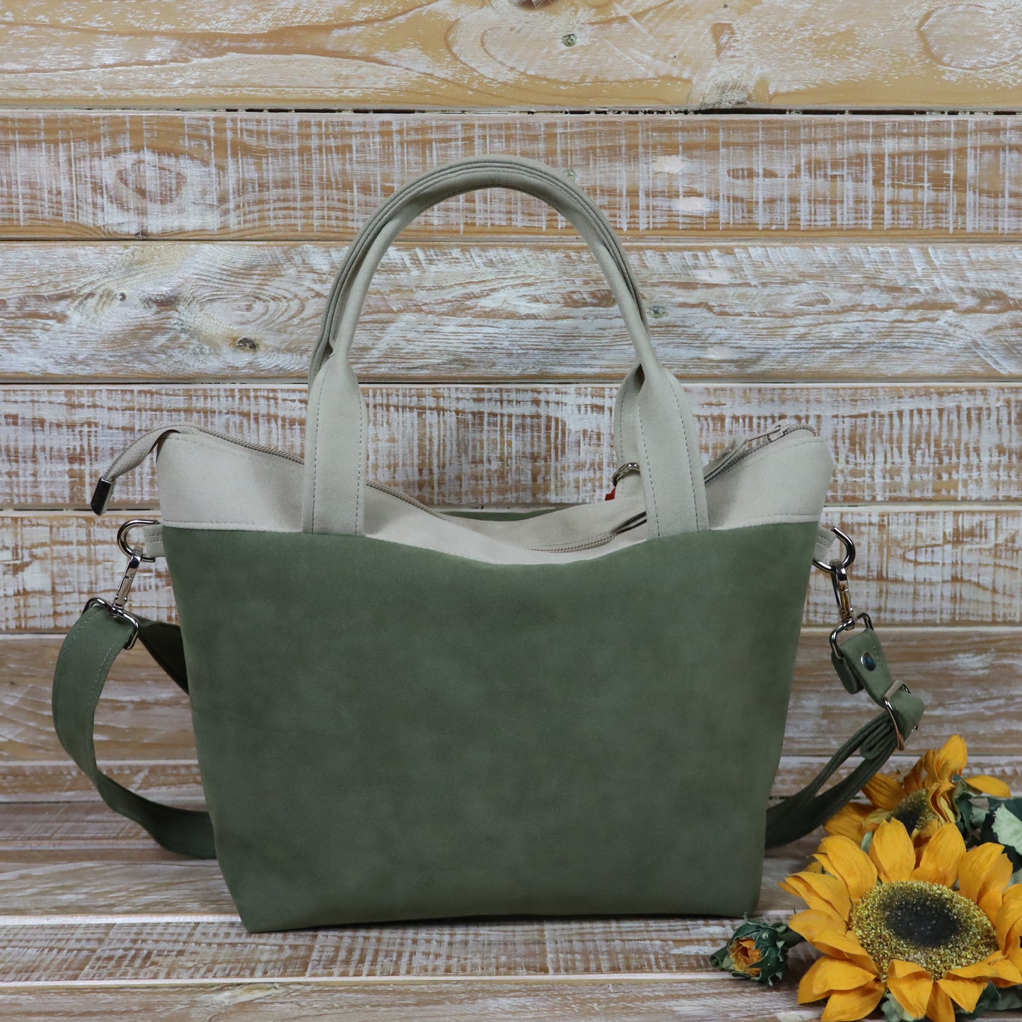 Tote Bag - Grey Green