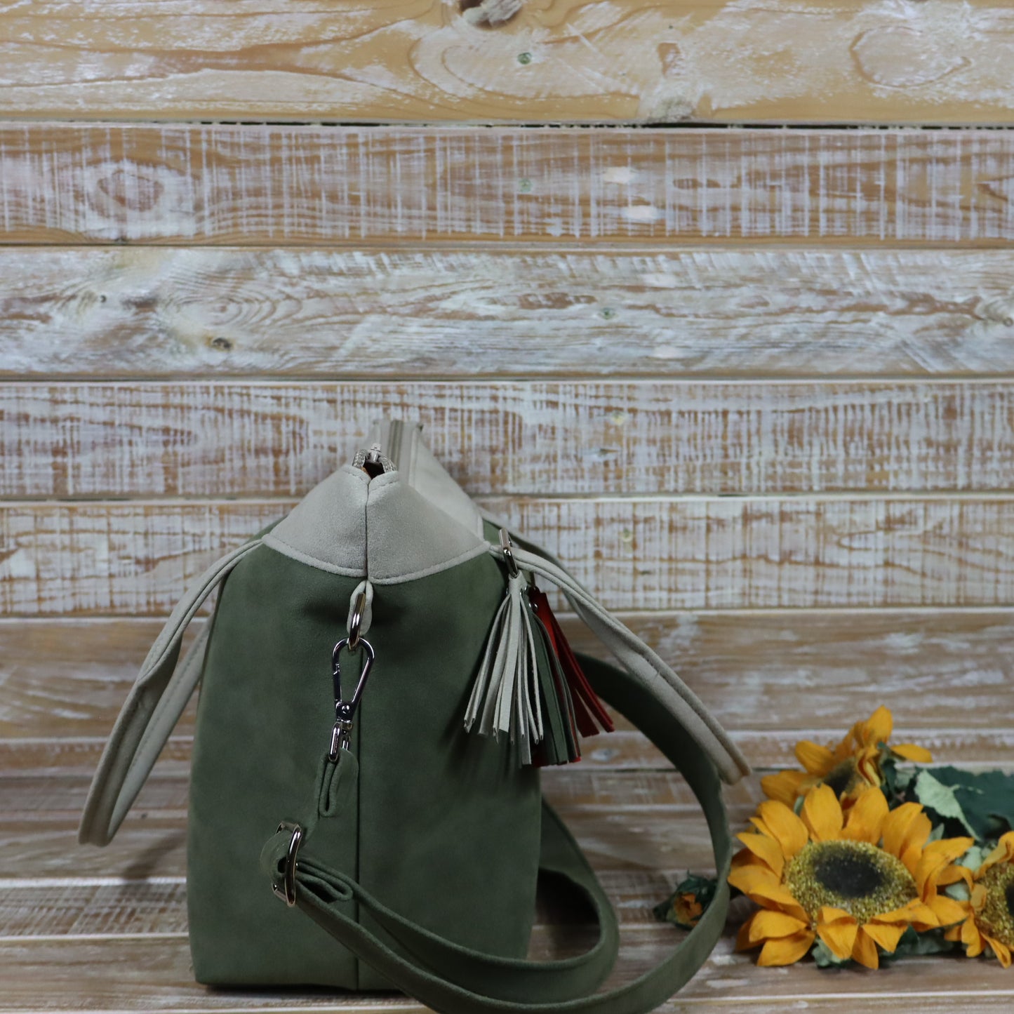 Tote Bag - Grey Green