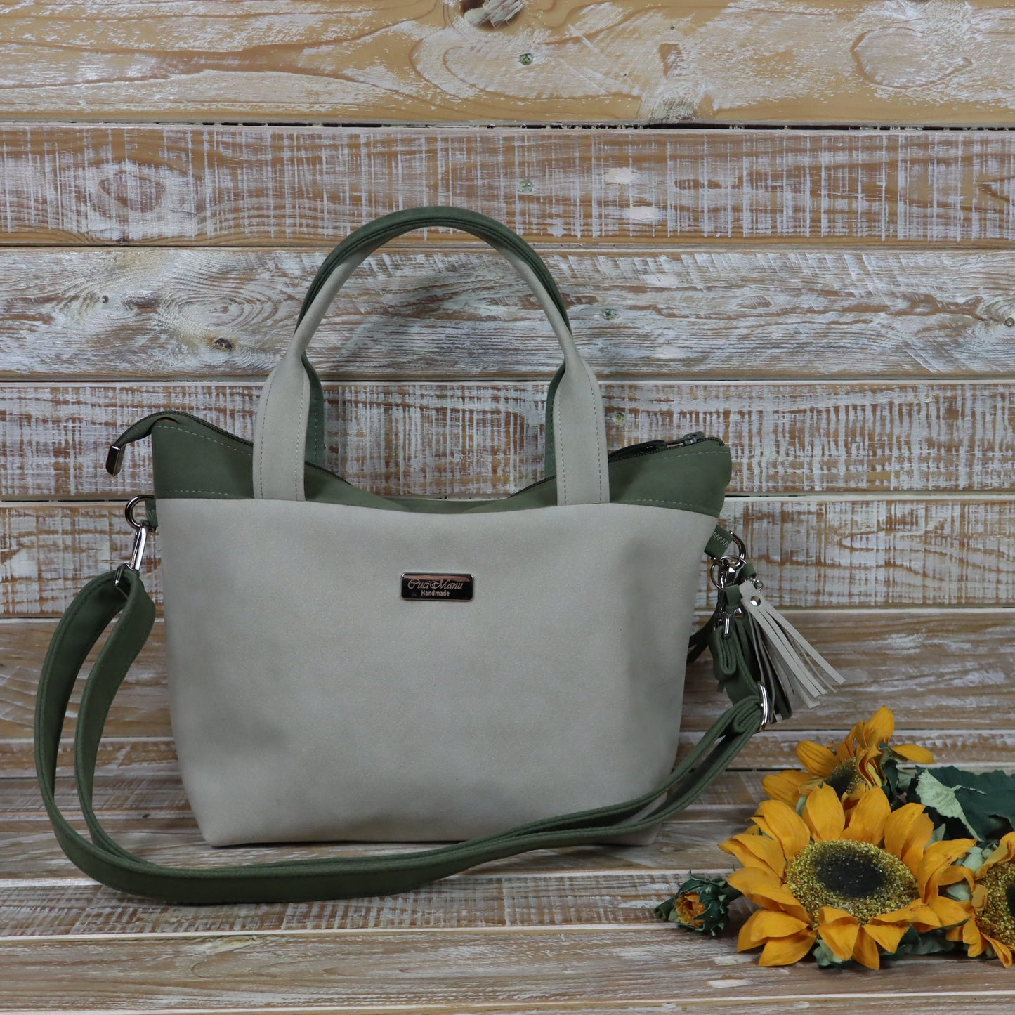 Tote Bag - Grey Green