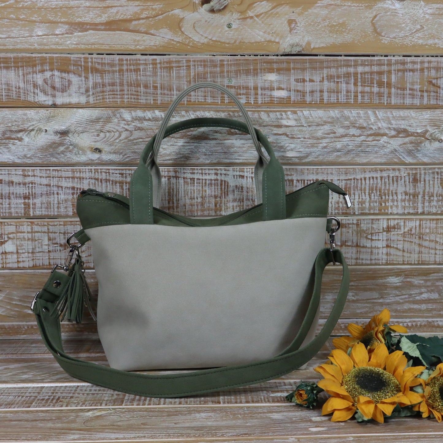 Tote Bag - Grey Green