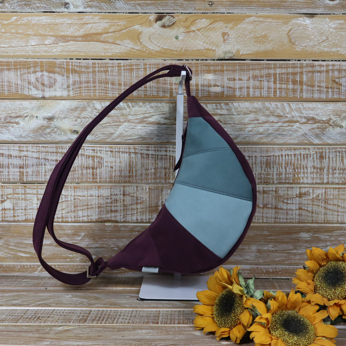 Giacinta shoulder bag - green blue