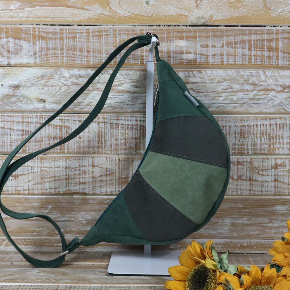 Giacinta shoulder bag - green blue