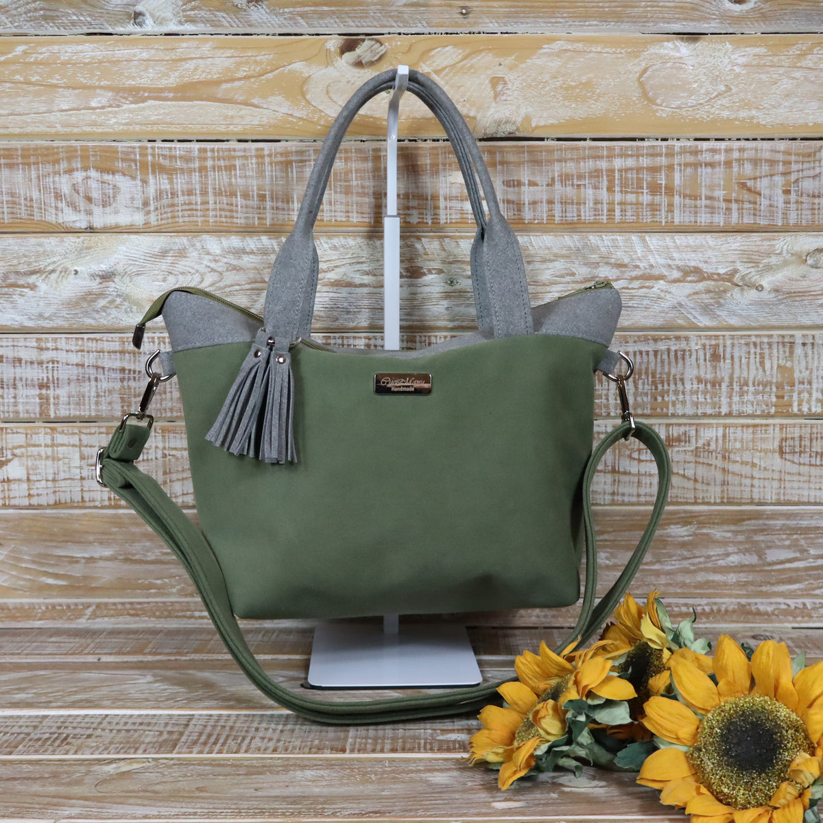 Tote Bag - Grey Green