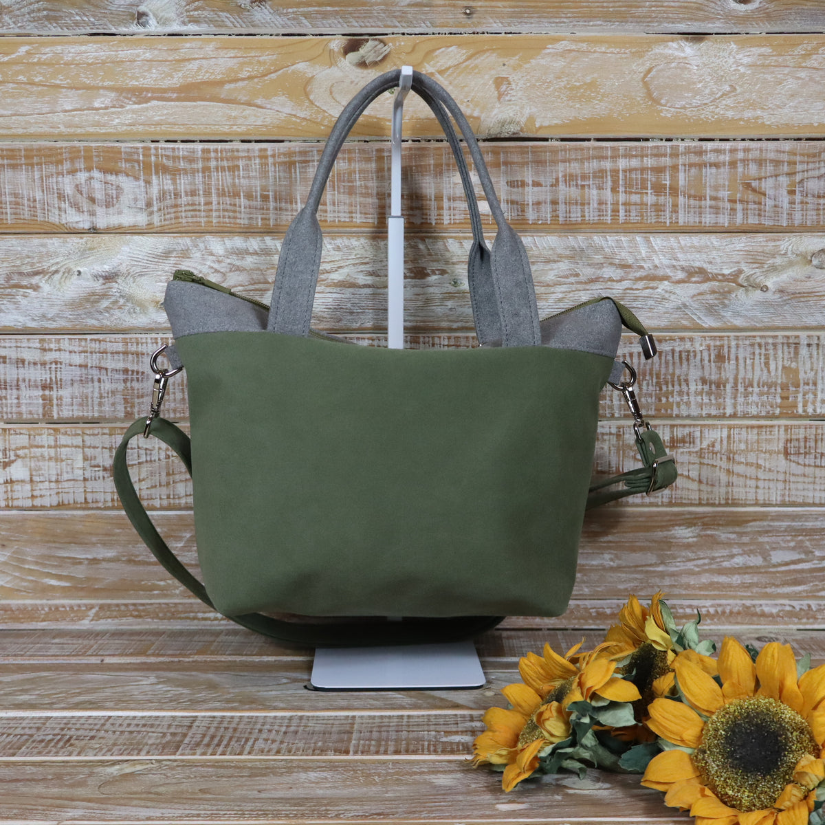 Tote Bag - Grey Green