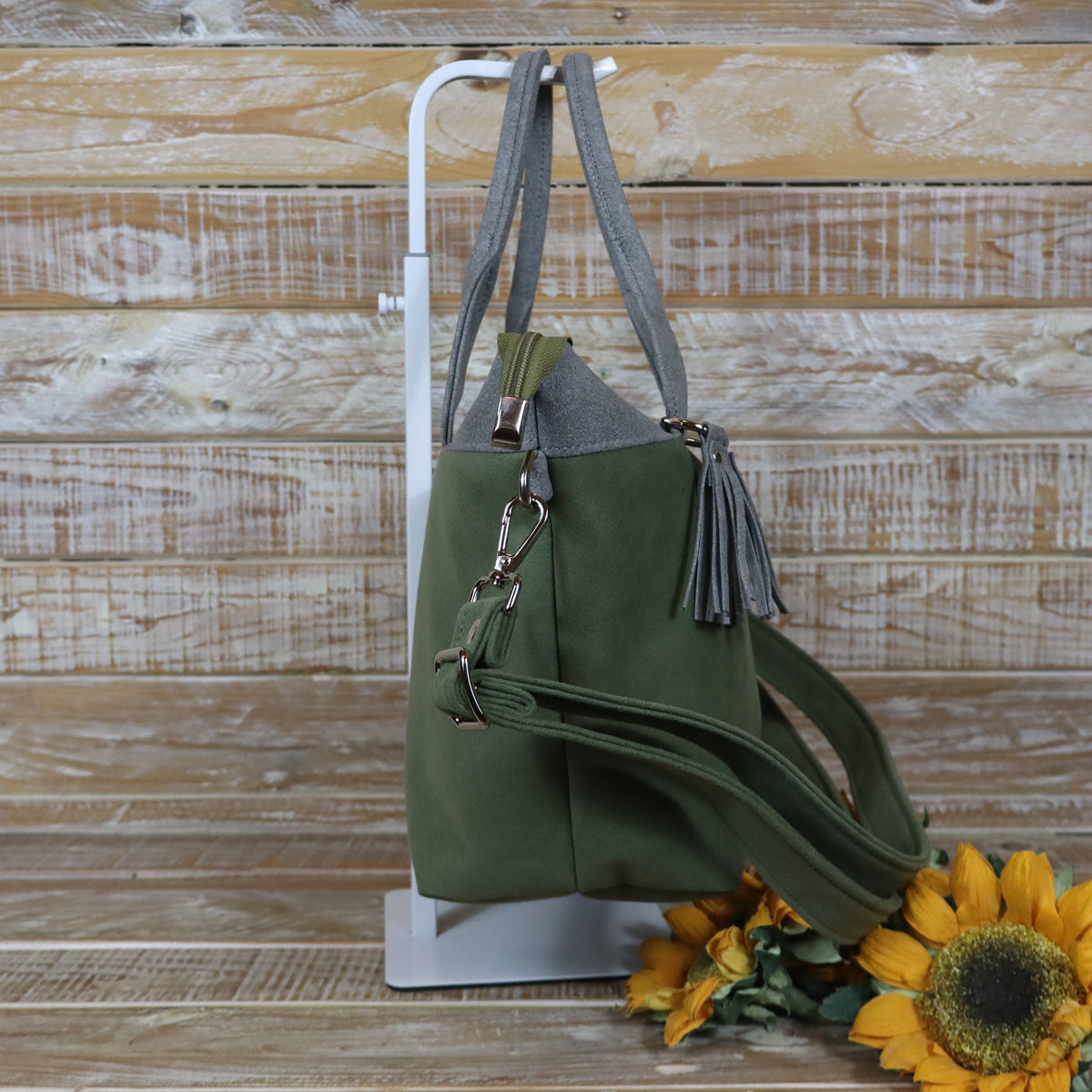 Tote Bag - Grey Green