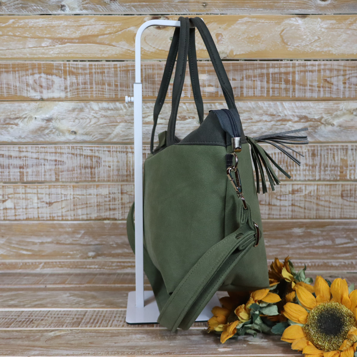 Tote Bag - Grey Green