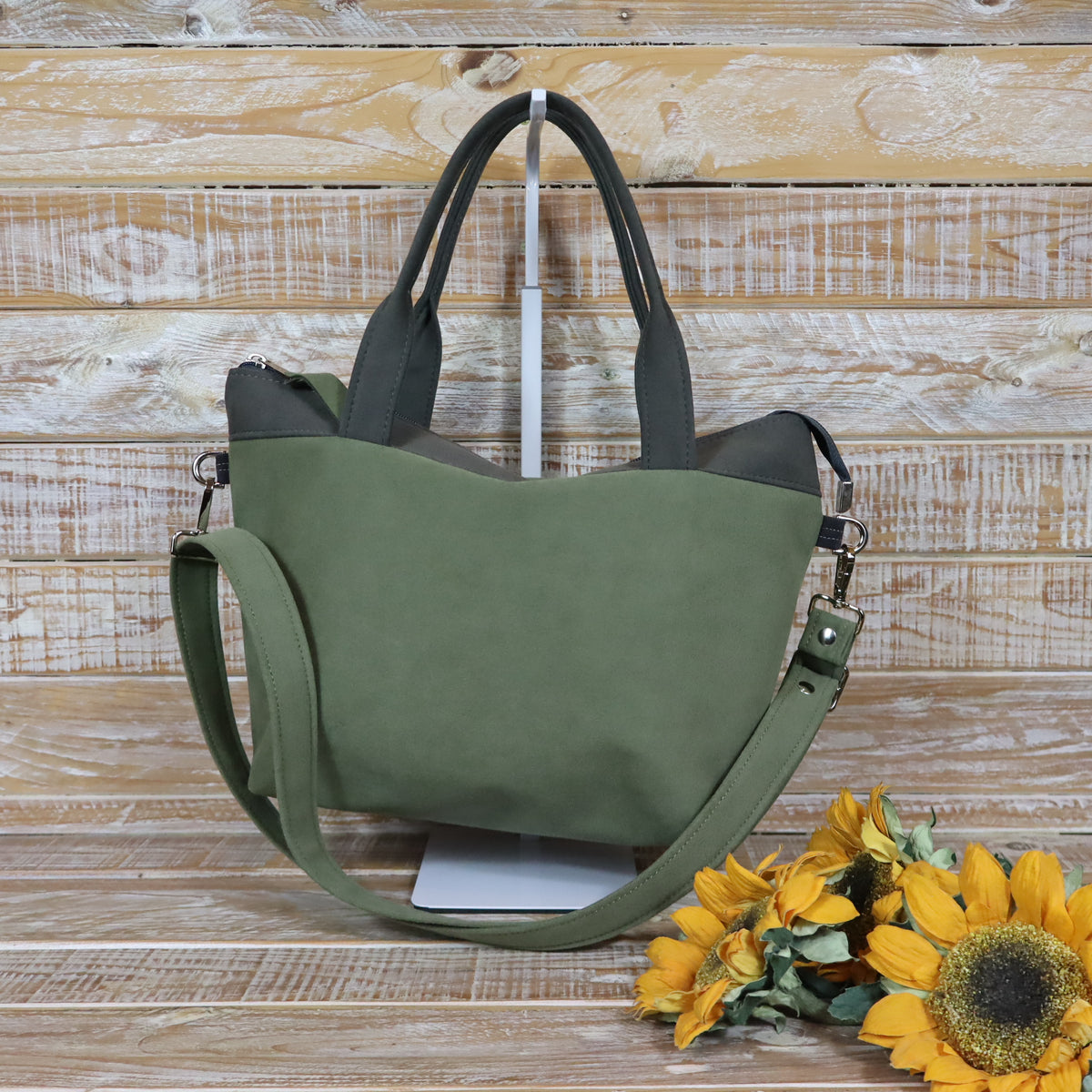 Tote Bag - Grey Green
