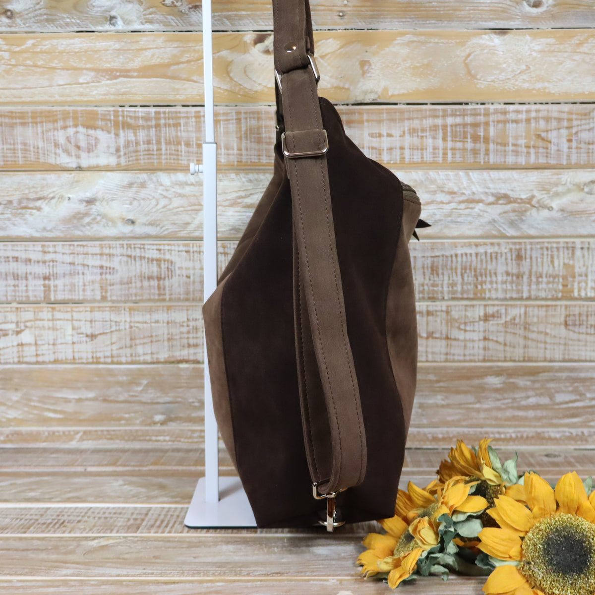 Green Purple Backpack Bag