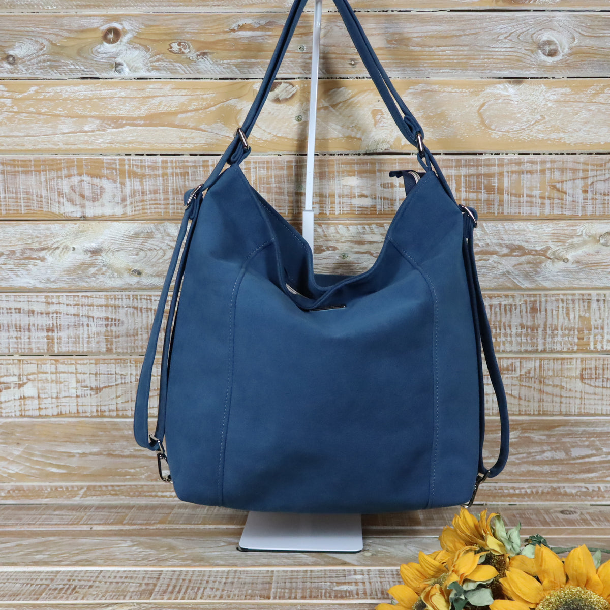 Green Purple Backpack Bag