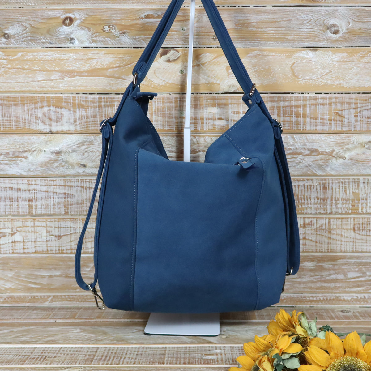 Green Purple Backpack Bag