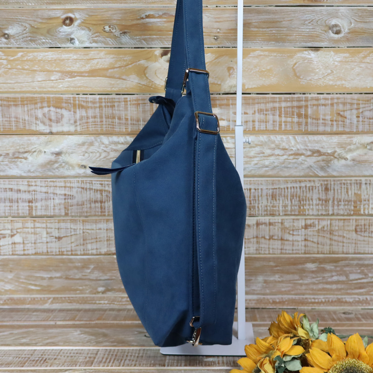 Green Purple Backpack Bag