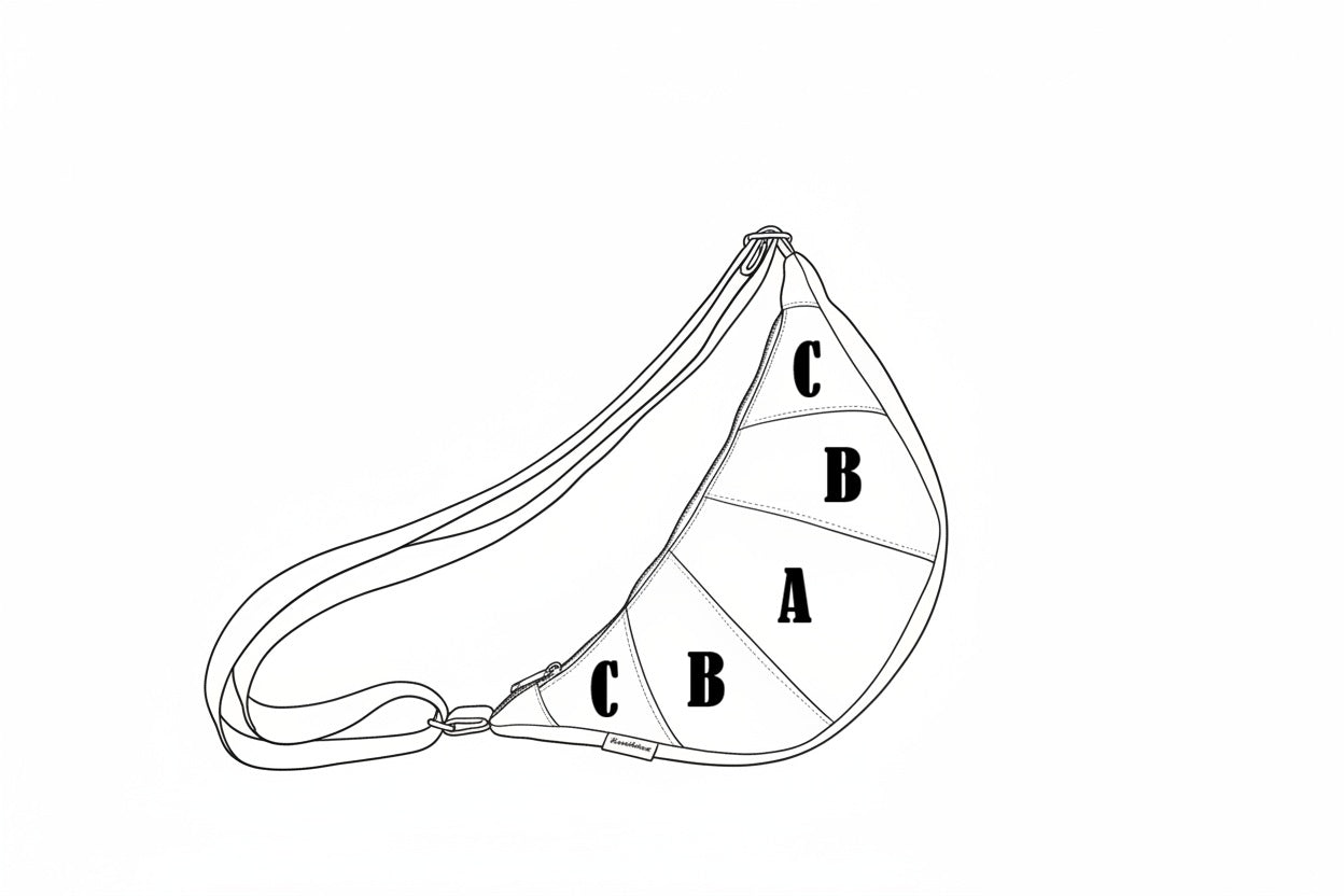 Grün Lila Rucksack Tasche